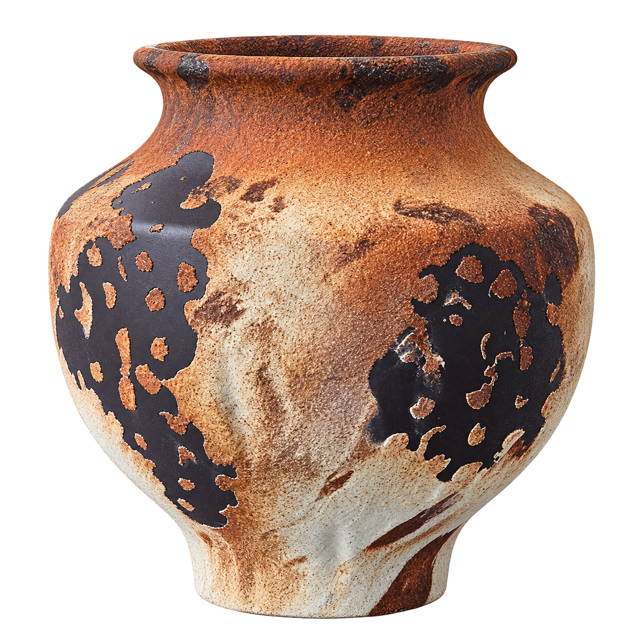 Emberstone Ceramic Vase – Round