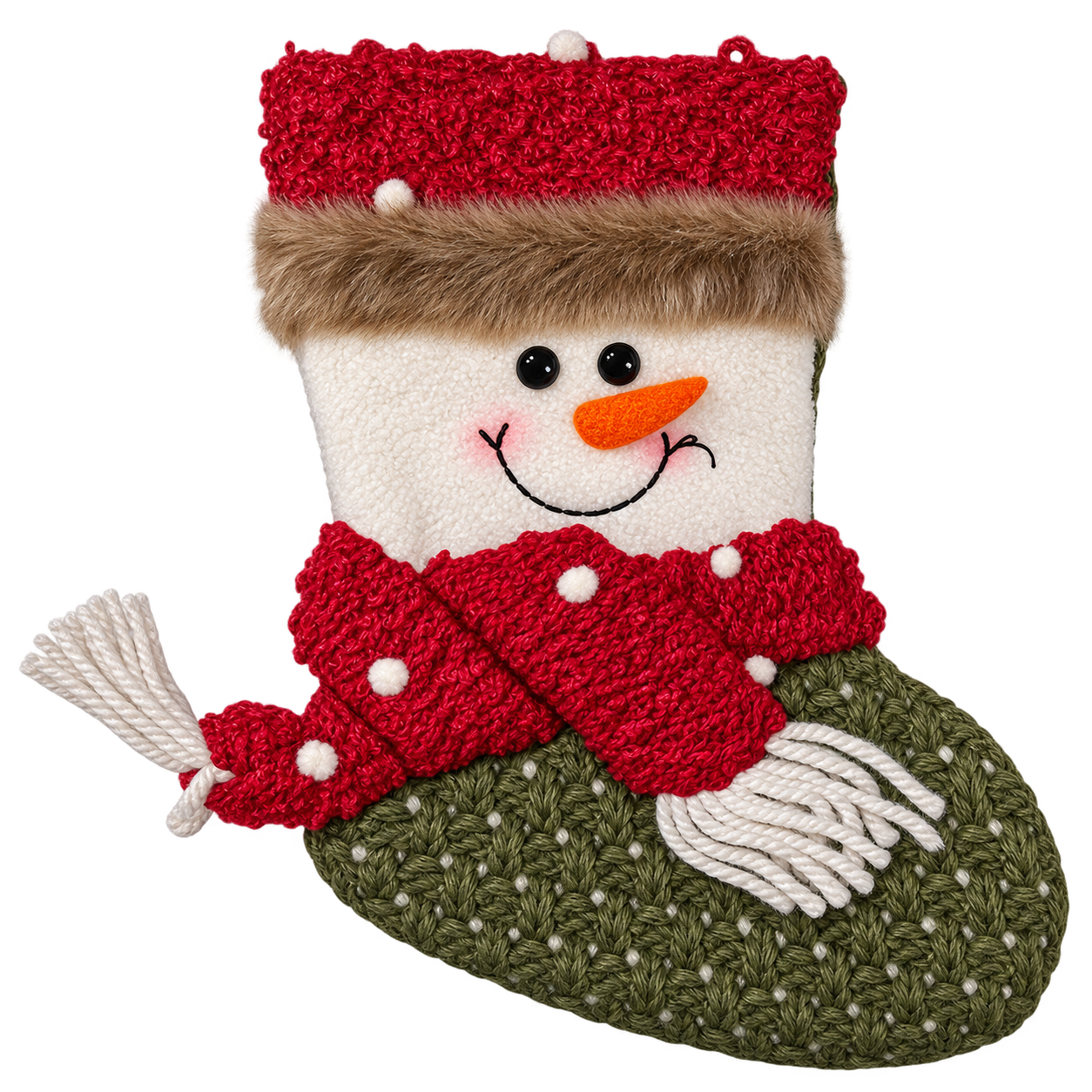 FROSTINE HEART STOCKING