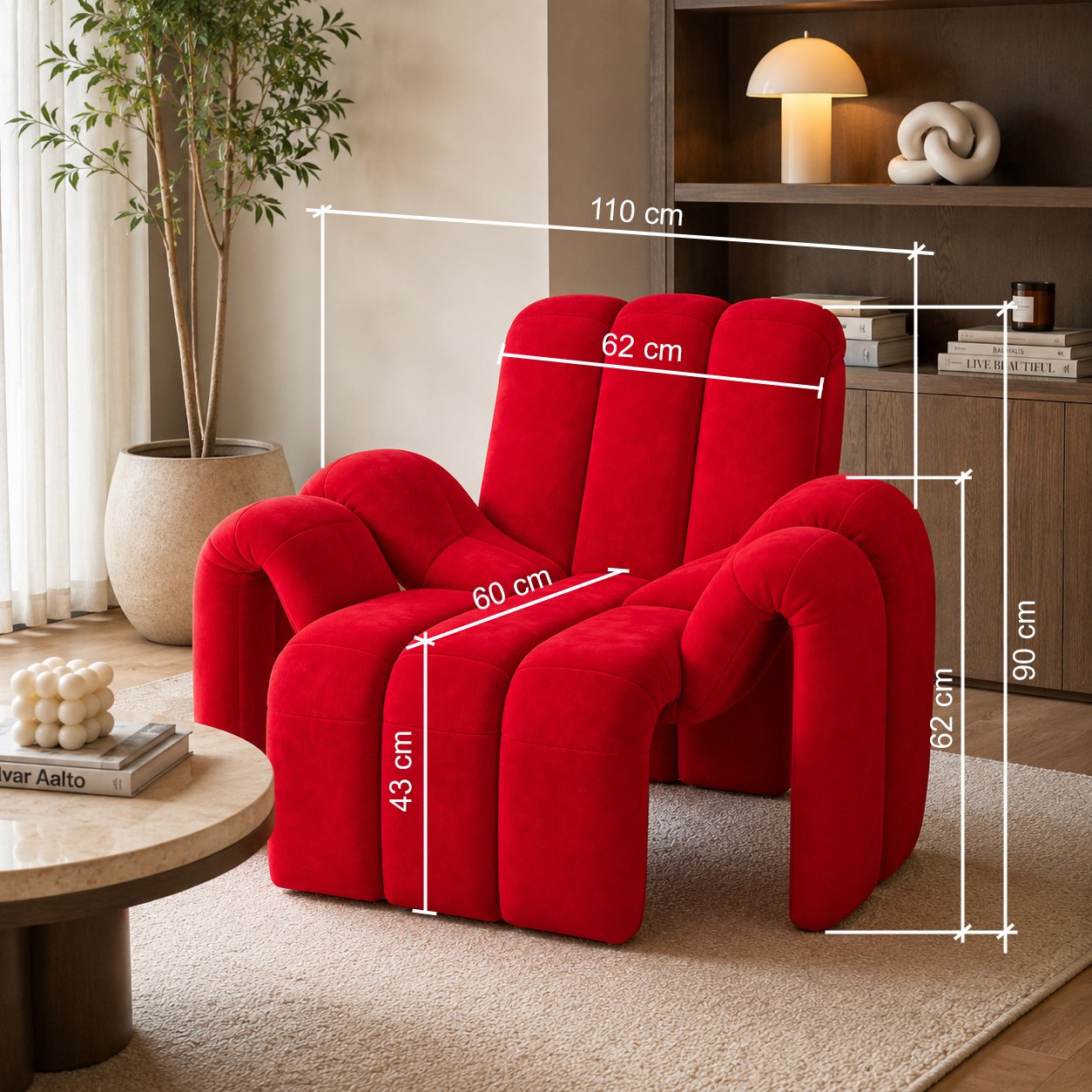 ROUVE LOUNGE CHAIR additional view 1