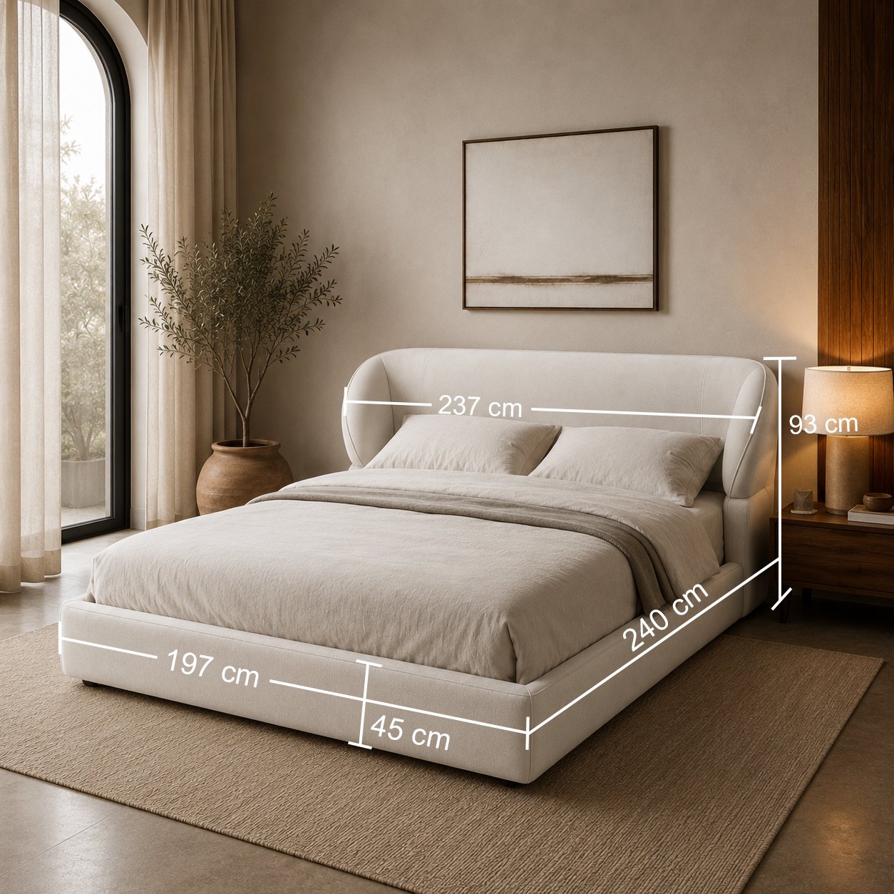 SOLENNE CLOUD BED additional view 1