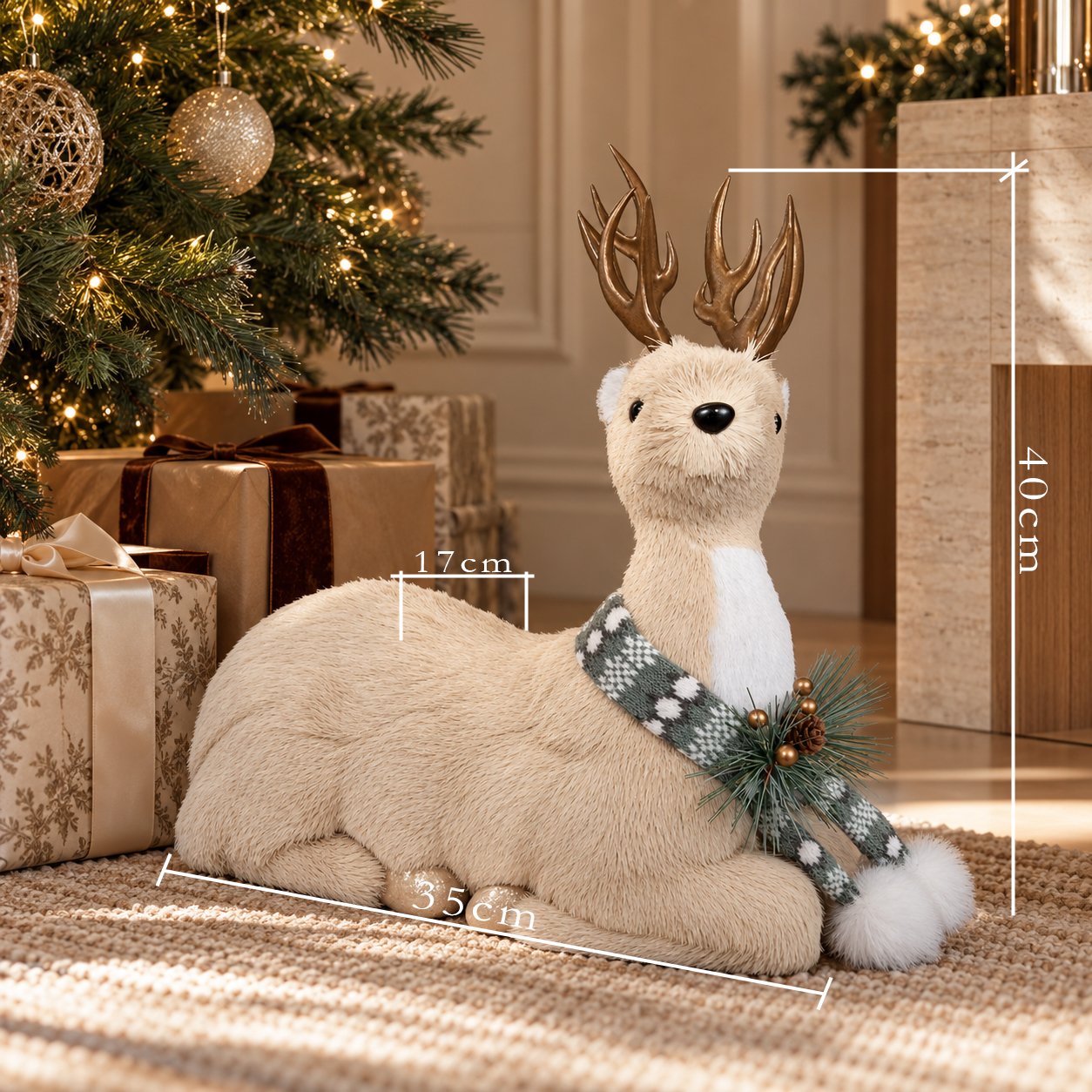 ELWYN GRAND RESTING REINDEER additional view 1