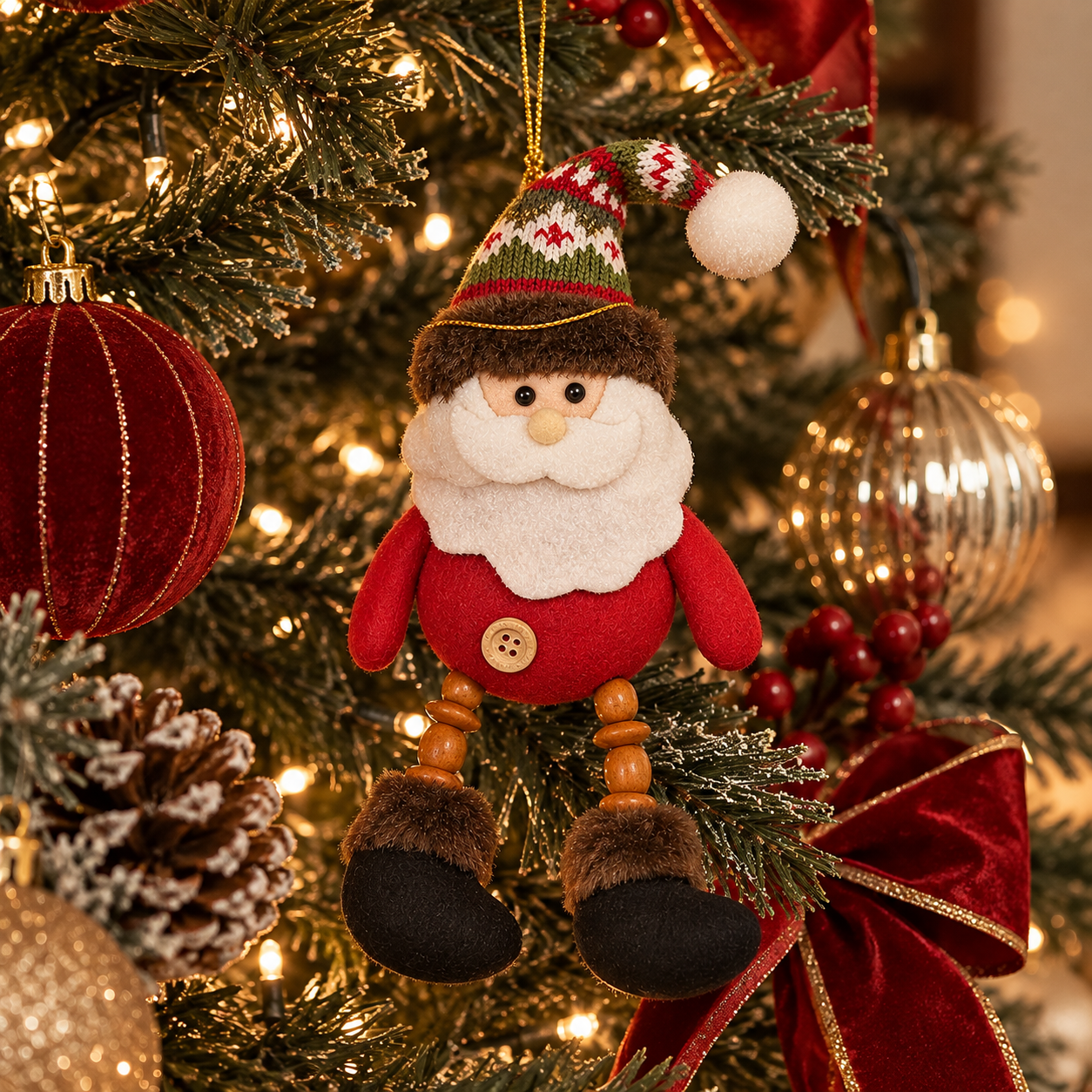 MERRION SANTA ORNAMENT