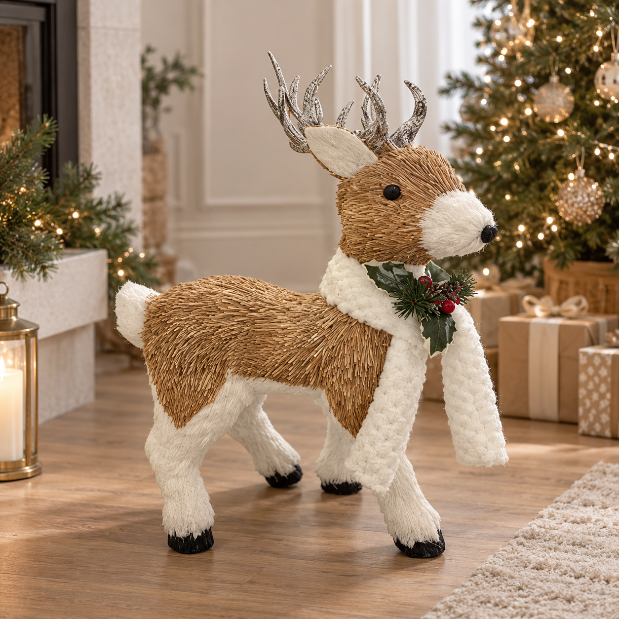 EVERETT STANDING REINDEER