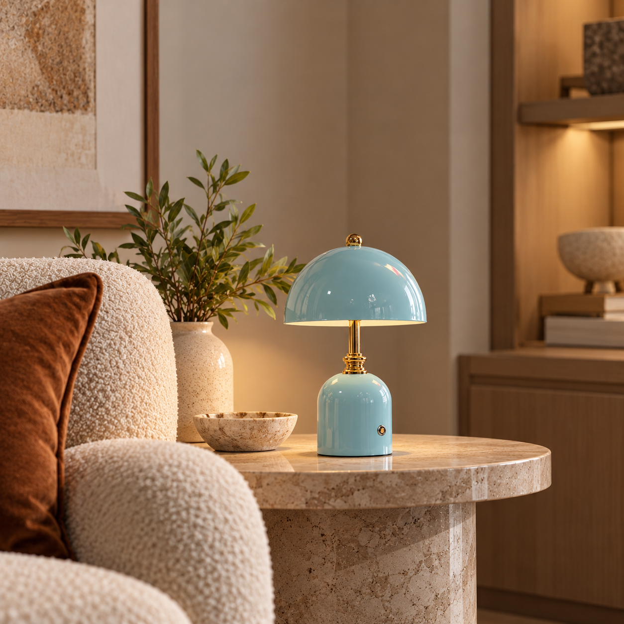 BELL-BASE MASHROOM LAMP hover preview