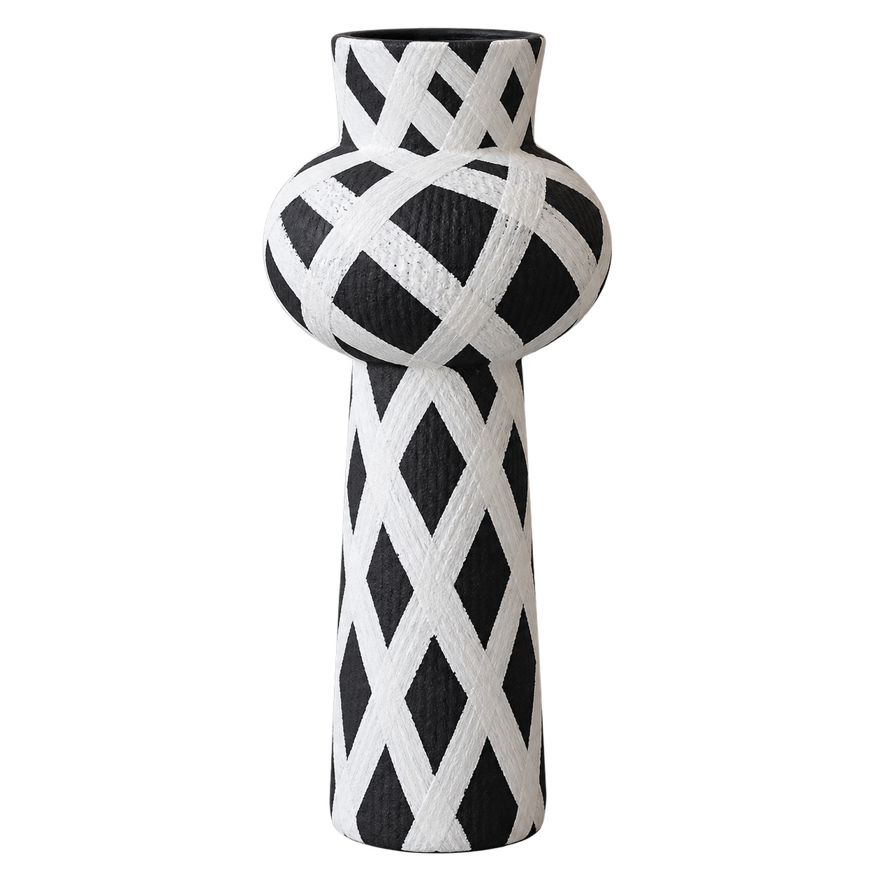 Calista Lattice Ceramic Vase