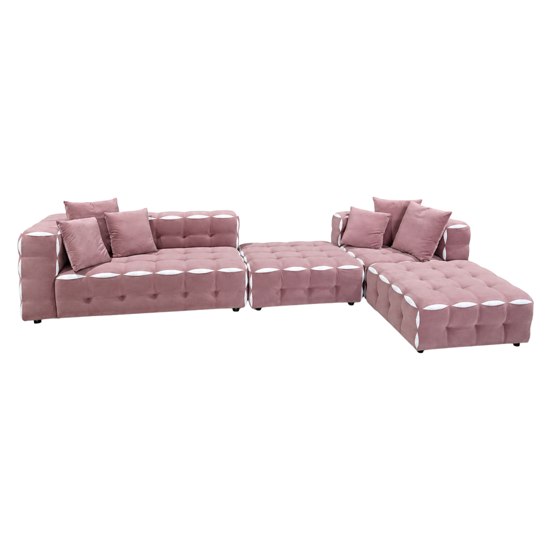 Velune Sofa -Blush