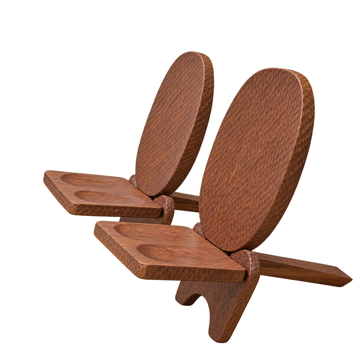 TAVI SCULPTURAL STOOL SET